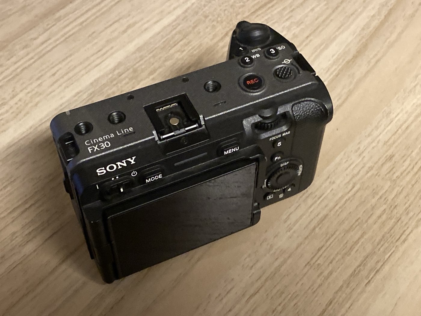 Sony ILME-FX30, weitere Ansicht