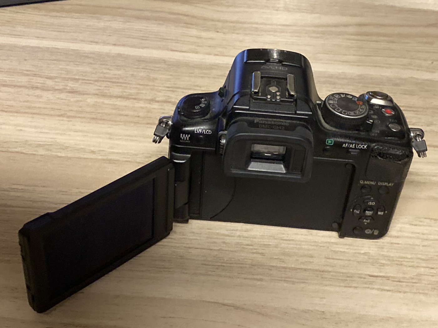 Panasonic GH2, weitere Ansicht