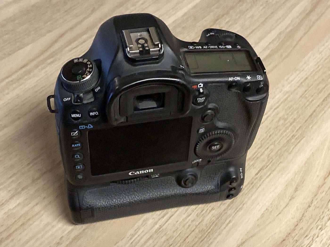 Canon EOS 5D Mark III, weitere Ansicht