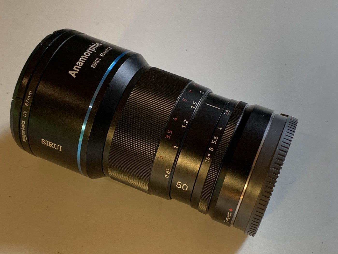 Sirui Anamorphic 1.33x 50mm F1.8